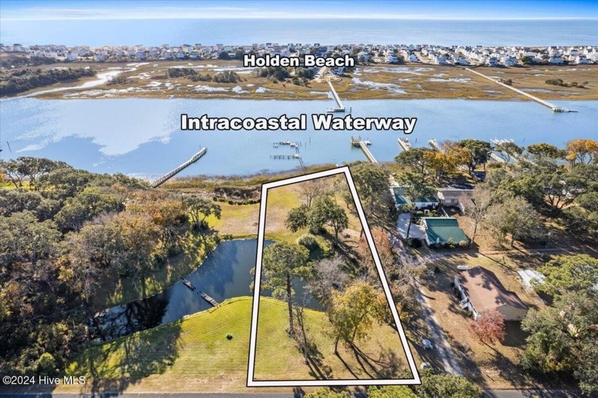 Sought after ICW lot located on Windy Point Rd.  This lot - Beach Lot for sale in Supply, North Carolina on Beachhouse.com