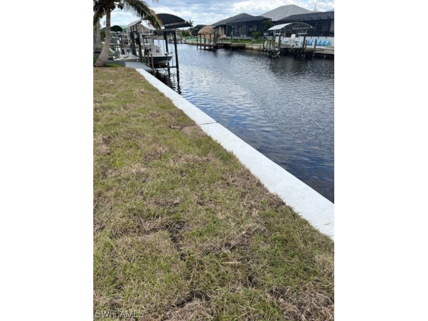 Beautiful Canal Front Lot on PREMIUM STREET in NW Cape Coral - Beach Lot for sale in Cape Coral, Florida on Beachhouse.com