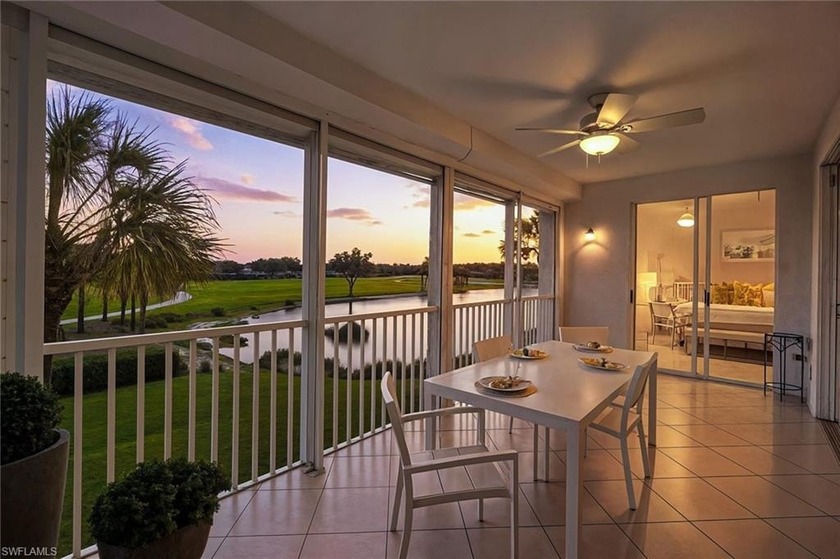 Experience breathtaking golf and water views from this - Beach Condo for sale in Estero, Florida on Beachhouse.com