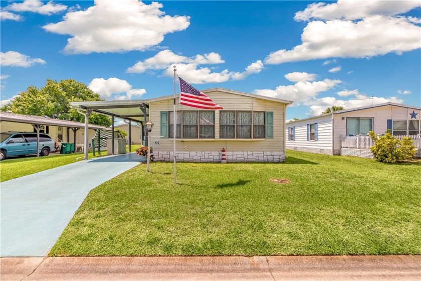 This meticulously maintained manufactured home, cared for by its - Beach Home for sale in Barefoot Bay, Florida on Beachhouse.com