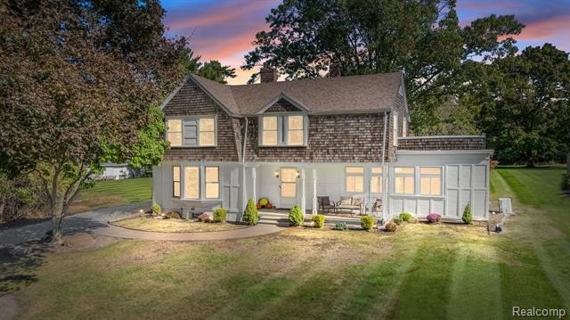 Welcome to your waterfront retreat! This stunning colonial - Beach Home for sale in Grosse Ile, Michigan on Beachhouse.com