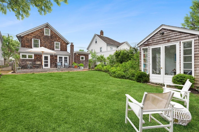 This c. 1900 cedar-shingled historic home has 4 bedrooms, 2 - Beach Home for sale in Sag Harbor, New York on Beachhouse.com