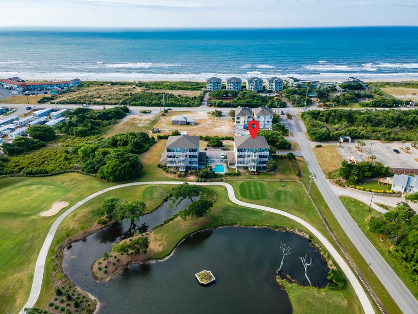 Ocean, golf course, and Sound Views! This condo overlooks the - Beach Condo for sale in Pine Knoll Shores, North Carolina on Beachhouse.com