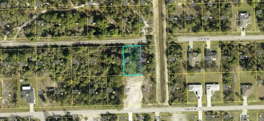 This lot (3217 54TH ST W)was just split and lot next door was - Beach Lot for sale in Lehigh Acres, Florida on Beachhouse.com