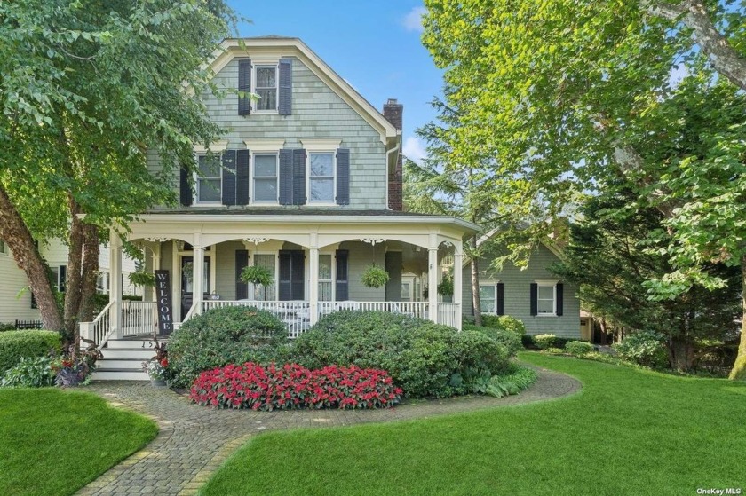 Elegance & Grace Flow From This Florence Park Victorian Home - Beach Home for sale in Oyster Bay, New York on Beachhouse.com