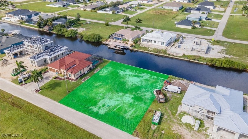 Prime western exposure on a triple Gulf access lot with a - Beach Lot for sale in Cape Coral, Florida on Beachhouse.com