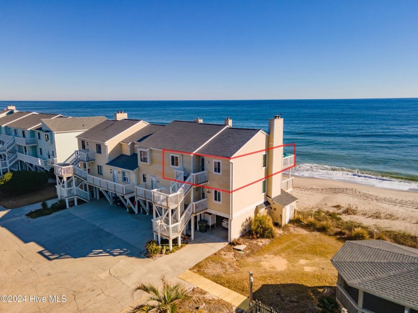 Imagine waking up to this incredible ocean front view every day - Beach Condo for sale in Kure Beach, North Carolina on Beachhouse.com