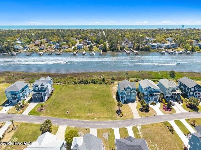 Build your dream home on this exceptional Intracoastal Waterway - Beach Lot for sale in Southport, North Carolina on Beachhouse.com