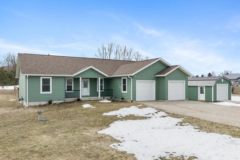 This 2023-built, 3-bedroom, 2-bath home is perfectly situated on - Beach Home for sale in Charlevoix, Michigan on Beachhouse.com