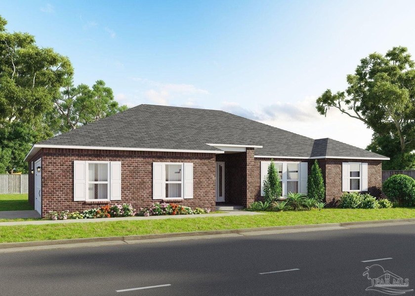 Under Construction. est. March-April completion. Stunning new - Beach Home for sale in Gulf Breeze, Florida on Beachhouse.com