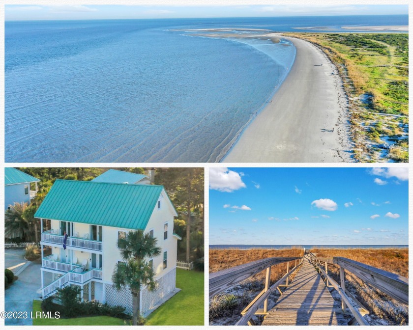 Enjoy stunning OCEAN VIEWS, sunrises, and sunsets from your - Beach Home for sale in Harbor Island, South Carolina on Beachhouse.com