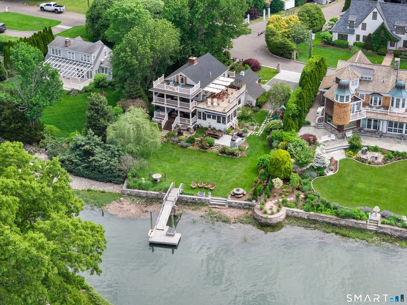 Escape to your own private waterfront sanctuary at this hidden - Beach Home for sale in Darien, Connecticut on Beachhouse.com