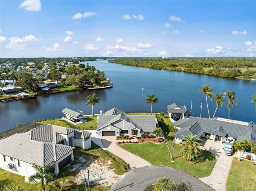 Waterfront dream home, perfectly nestled at the end of a private - Beach Home for sale in Fort Myers, Florida on Beachhouse.com