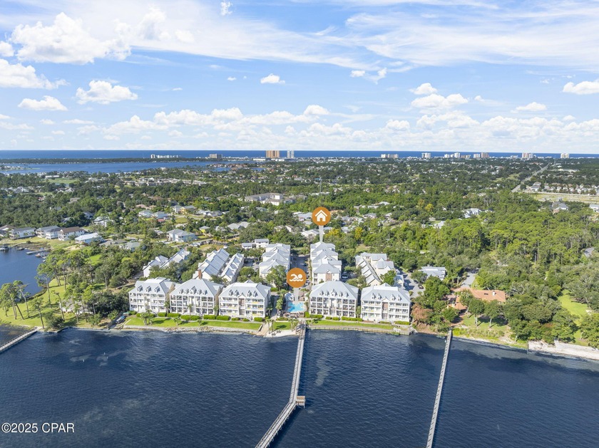 Step into this stunning 3-bedroom, 2.5-bath second-floor condo - Beach Condo for sale in Panama City Beach, Florida on Beachhouse.com