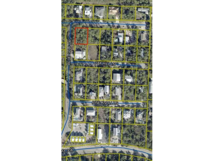 Lot 1 Blue Gulf Drive is .23 acres located within Gulf Hills - Beach Lot for sale in Santa Rosa Beach, Florida on Beachhouse.com