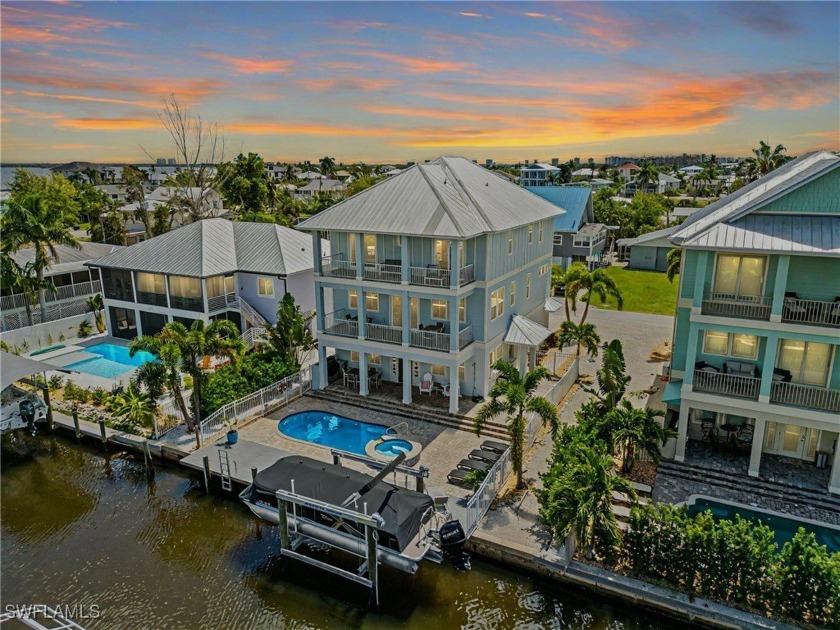 Your Island Oasis Awaits! This GULF ACCESS CANAL POOL/SPA home - Beach Home for sale in Fort Myers Beach, Florida on Beachhouse.com