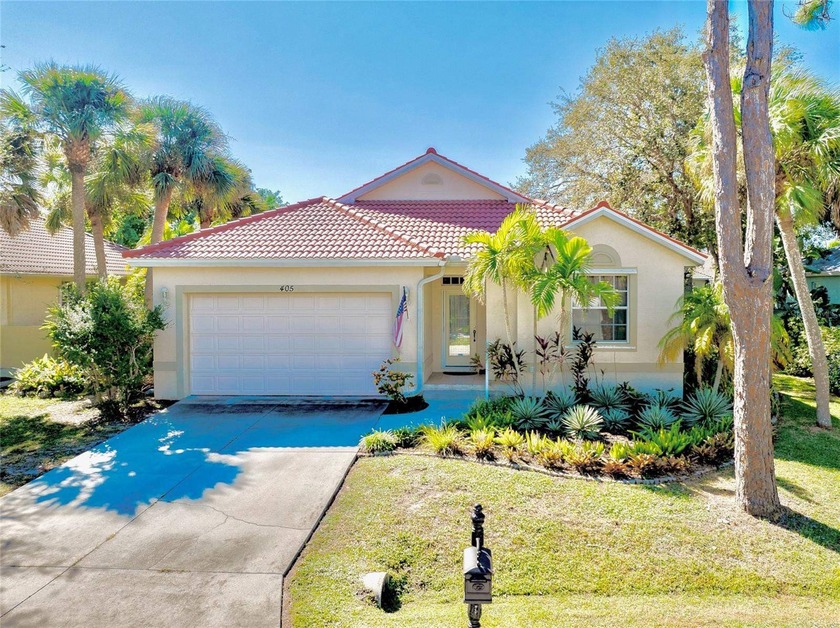 Lake View Home with Dock in Nokomis, FL! Set in highly desirable - Beach Home for sale in Nokomis, Florida on Beachhouse.com