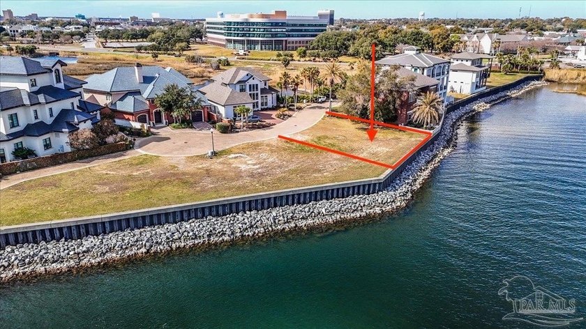 Luxury Waterfront Homesite in Exclusive Gated Enclave - Downtown - Beach Lot for sale in Pensacola, Florida on Beachhouse.com