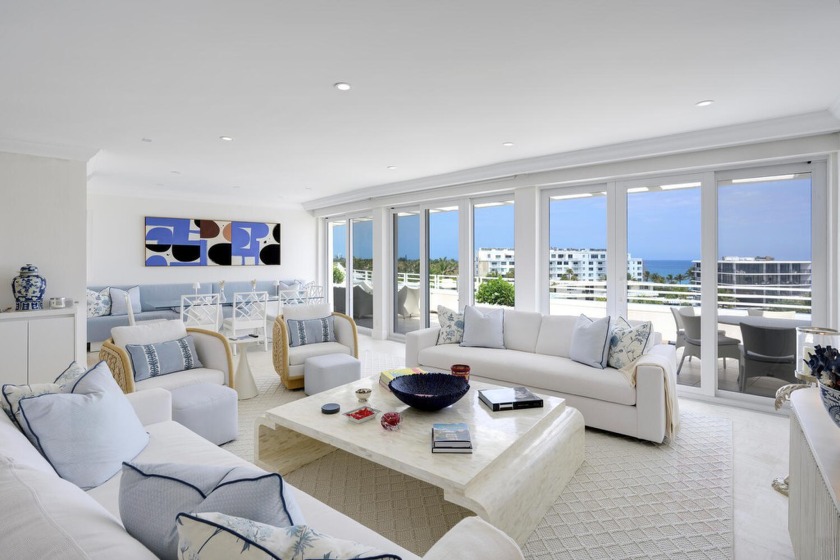 With ocean views from every room,  this glamorous, East exposure - Beach Condo for sale in Palm Beach, Florida on Beachhouse.com