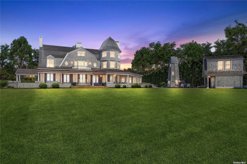 This majestic, one-of-a-kind estate is set on 7+ private - Beach Home for sale in Remsenburg, New York on Beachhouse.com