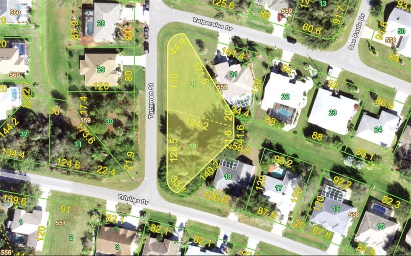 Own this truly remarkable oversized lot, located in the - Beach Lot for sale in Punta Gorda, Florida on Beachhouse.com