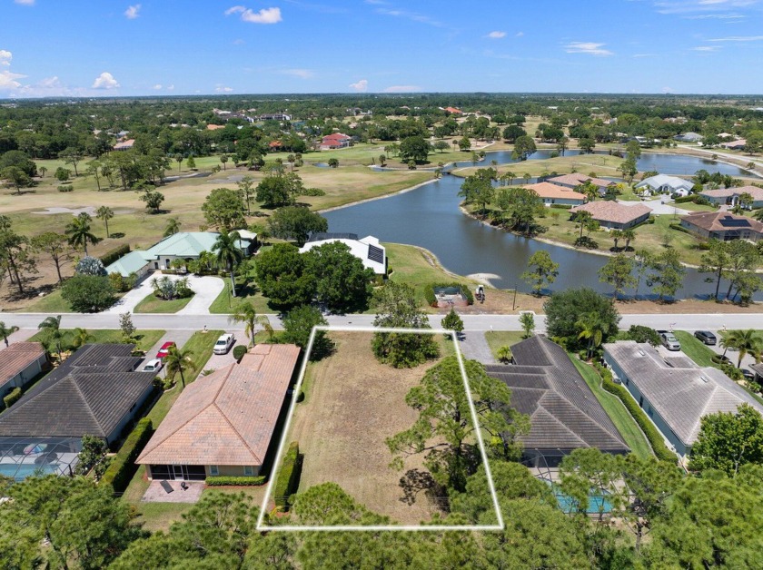 Build your dream home on the preserve  in the desirable gated - Beach Lot for sale in Fort Pierce, Florida on Beachhouse.com