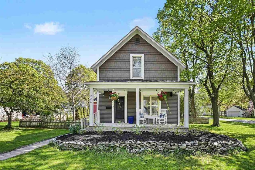 Charming in town Charlevoix two-bedroom plus home within walking - Beach Home for sale in Charlevoix, Michigan on Beachhouse.com