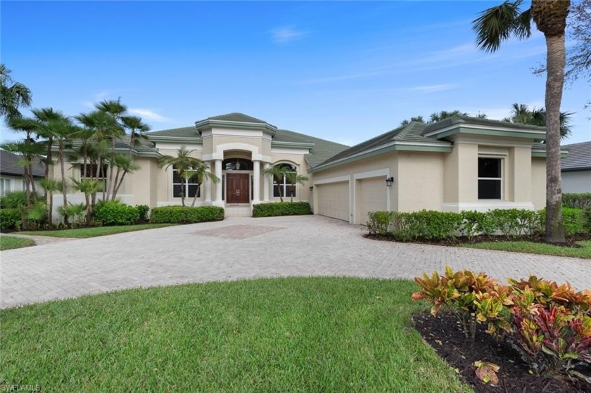 This fabulous Creekside home has it all!  An impressive circular - Beach Home for sale in Bonita Springs, Florida on Beachhouse.com