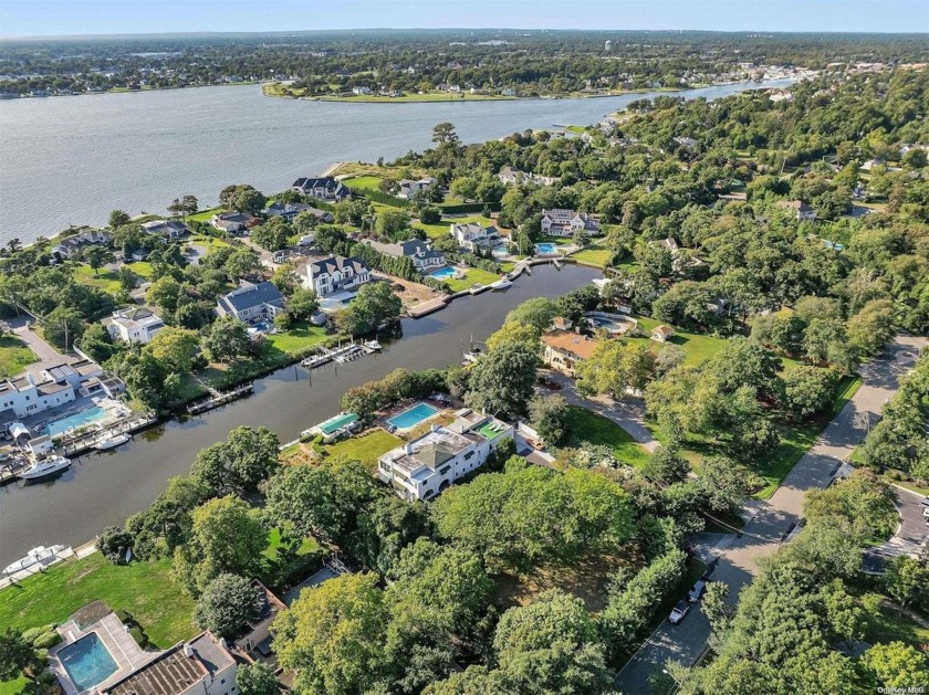 This Mediterranean-style home, built in 1898, sits on a spacious - Beach Home for sale in Islip, New York on Beachhouse.com