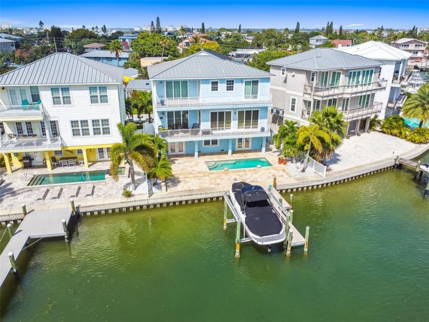 This coastal contemporary, elevated Key West style home with - Beach Home for sale in Madeira Beach, Florida on Beachhouse.com