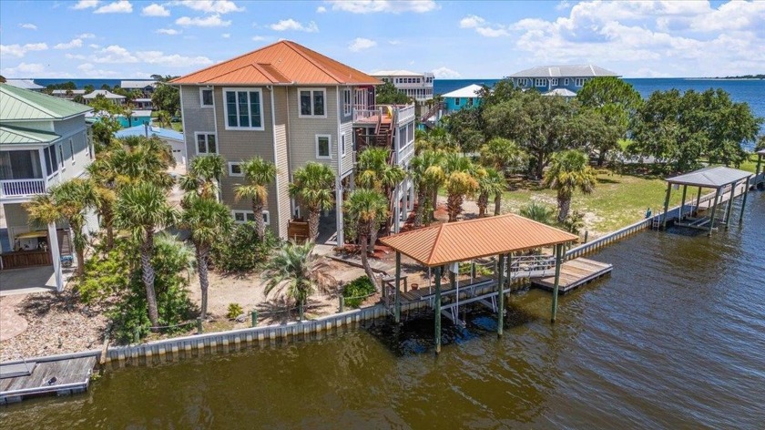 Waterfront views from every room and deepwater boat access all - Beach Home for sale in Panacea, Florida on Beachhouse.com