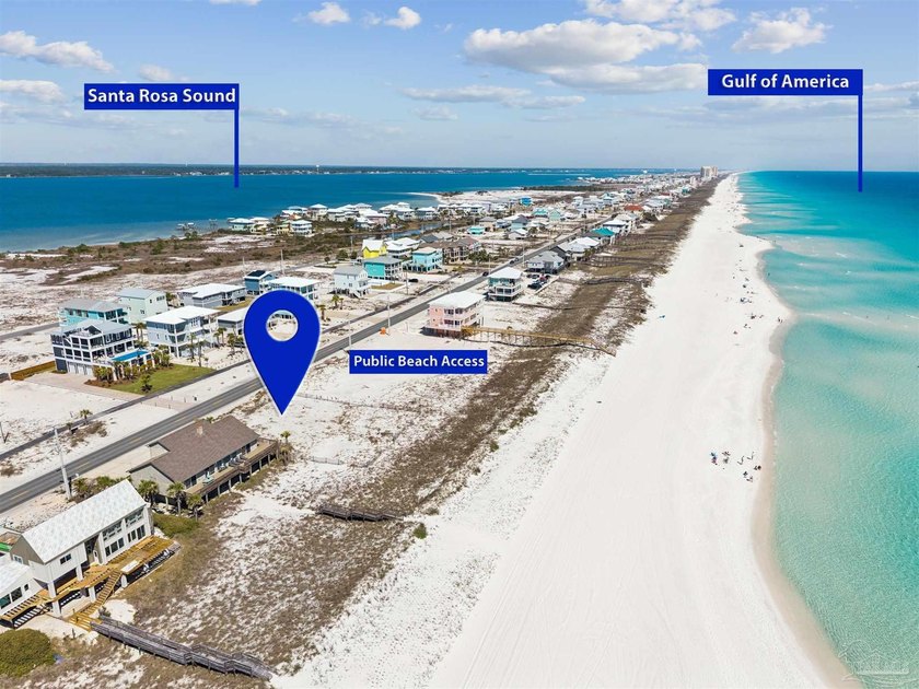 One of the last opportunities to own a prime 98-foot Gulf-front - Beach Lot for sale in Navarre Beach, Florida on Beachhouse.com