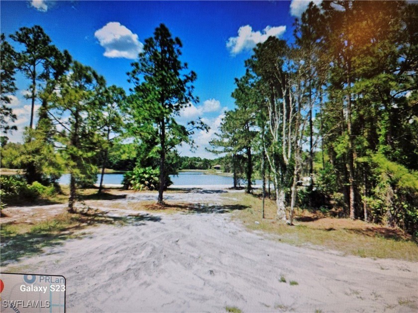 Beautiful lake front lot at Mirror Lake with wide open view of - Beach Lot for sale in Lehigh Acres, Florida on Beachhouse.com