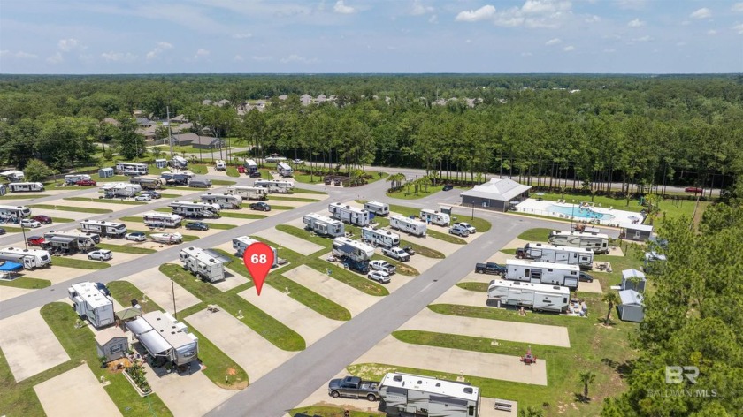 Lot #68 - Whispering Pines RV Resort West.  RV lot for sale in - Beach Lot for sale in Gulf Shores, Alabama on Beachhouse.com