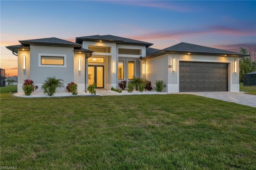 Beautiful, never-lived-in new construction luxury home on a - Beach Home for sale in Cape Coral, Florida on Beachhouse.com