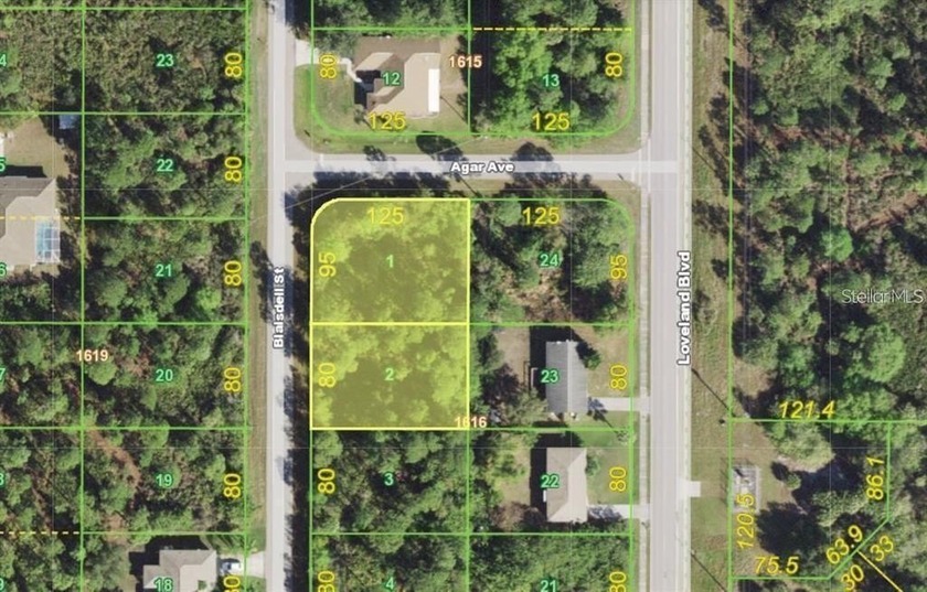 RARE OVERSIZED DOUBLE CORNER LOT!! Priced to sell! No HOA, deed - Beach Lot for sale in Punta Gorda, Florida on Beachhouse.com
