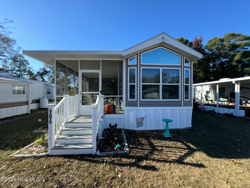 This gorgeous. 2022 Canterbury 38 CKL-SI Park Model is waiting - Beach Home for sale in Cape Carteret, North Carolina on Beachhouse.com