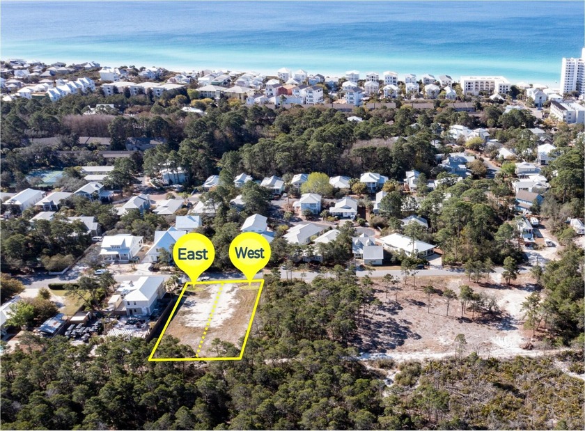 These two 0.21 acre parcels are cleared, high and dry, with no - Beach Lot for sale in Santa Rosa Beach, Florida on Beachhouse.com