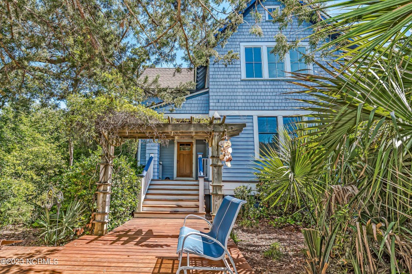 Tucked away in the heart of Cape Fear Station this beautiful - Beach Home for sale in Bald Head Island, North Carolina on Beachhouse.com