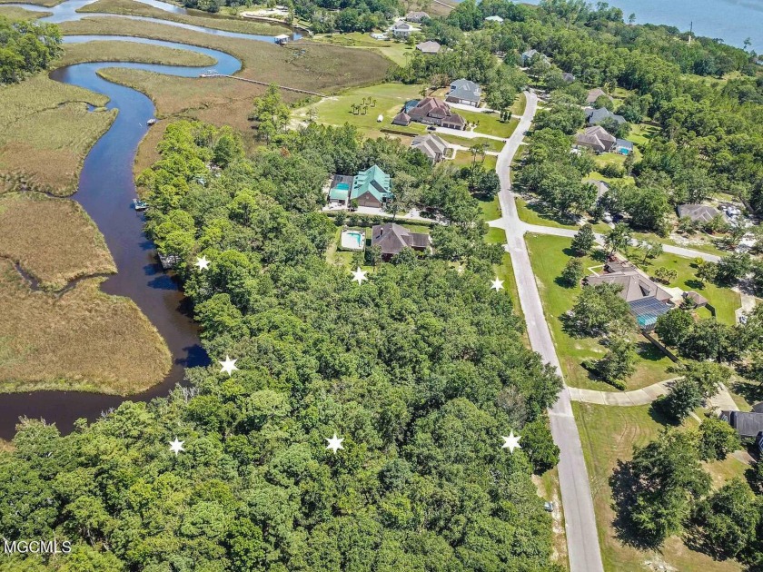 250' Water Front Lot on Graveline Bayou in Gated Subdivision - Beach Lot for sale in Ocean Springs, Mississippi on Beachhouse.com