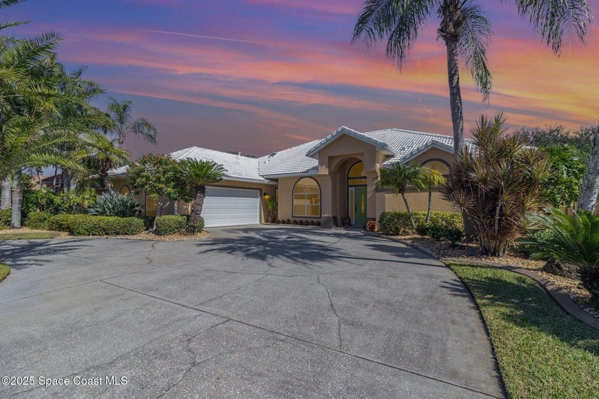 Nestled in the exclusive Grand Canal community of Harbour Lights - Beach Home for sale in Indian Harbour Beach, Florida on Beachhouse.com