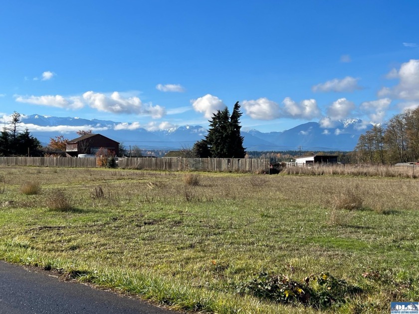 Prime 1 acre building lot with Olympic Mountain View and paved - Beach Lot for sale in Sequim, Washington on Beachhouse.com