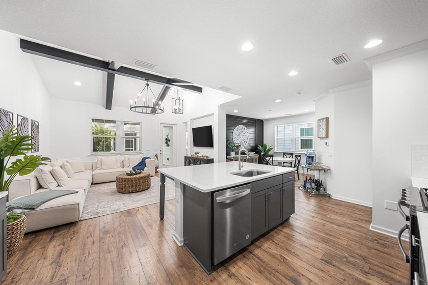 Cocktails by the Paradise Pool, live music echoing from the - Beach Townhome/Townhouse for sale in Panama City Beach, Florida on Beachhouse.com