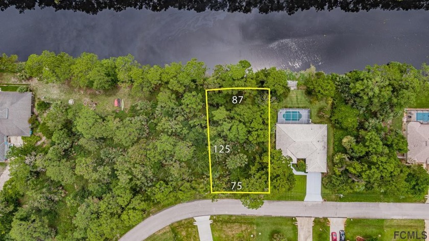 FRESH WATER CANAL LOT! 71 PORT ROYAL IS SITUATED ON ONE OF THE - Beach Lot for sale in Palm Coast, Florida on Beachhouse.com