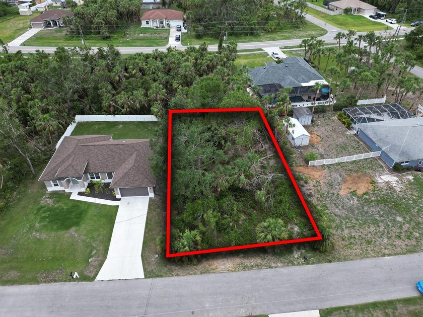 This 0.25-acre vacant lot on Boswell St offers a clean slate in - Beach Lot for sale in North Port, Florida on Beachhouse.com