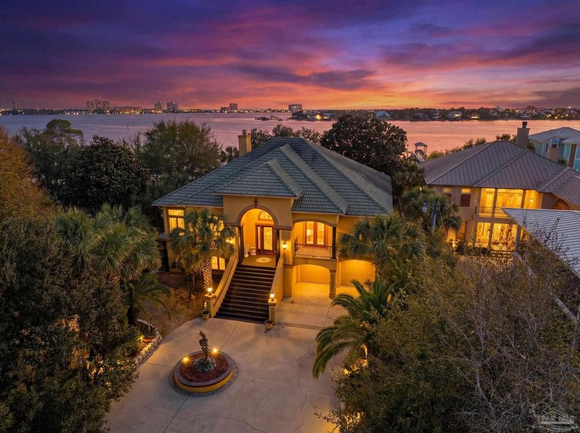 Rare opportunity to own high & dry, Mediterranean style - Beach Home for sale in Pensacola, Florida on Beachhouse.com