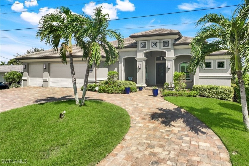 Welcome to this custom-built luxury waterfront home, where - Beach Home for sale in Cape Coral, Florida on Beachhouse.com