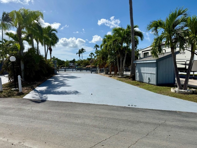 RV Lakefront Lot #209 with Deck located at back of you lot where - Beach Lot for sale in Chokoloskee, Florida on Beachhouse.com