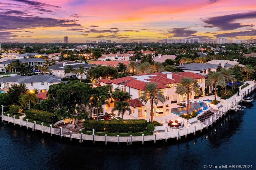 Step inside this one of a kind waterfront point lot located in - Beach Home for sale in Boca Raton, Florida on Beachhouse.com