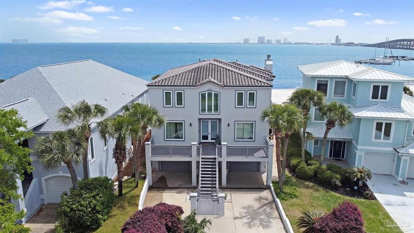 Waterfront Home in Gulf Breeze Proper, one of the few gated - Beach Home for sale in Gulf Breeze, Florida on Beachhouse.com